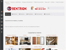 Tablet Screenshot of bentron.es